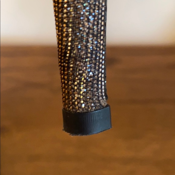 Stuart Weitzman Bowover Glitter Pumps - Picture 8 of 9